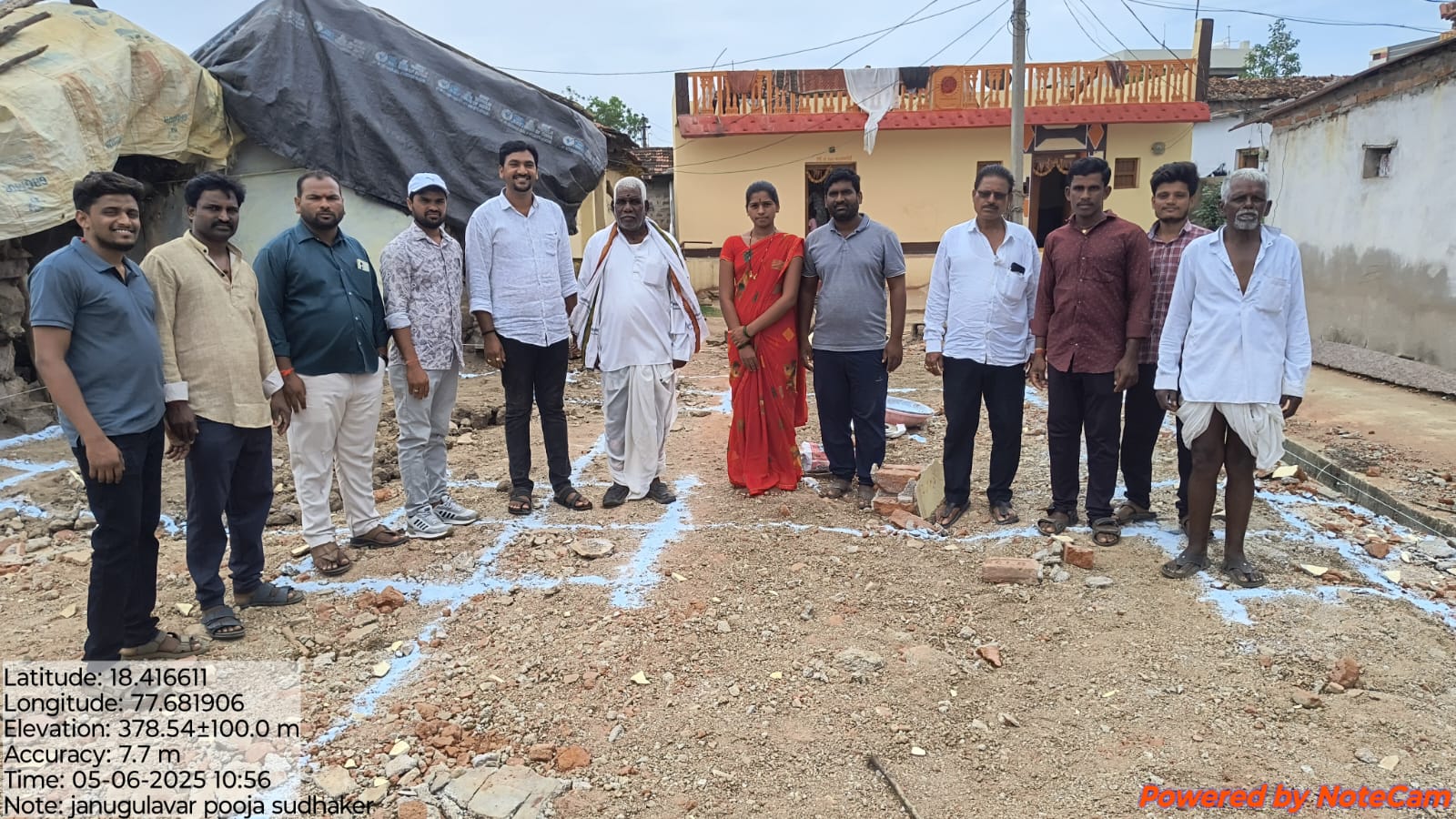 రాజుల గ్రామంలో ఇందిరమ్మ ఇండ్ల నిర్మాణం ప్రారంభించిన కాంగ్రెస్ పార్టీ అధ్యక్షుడు. ….