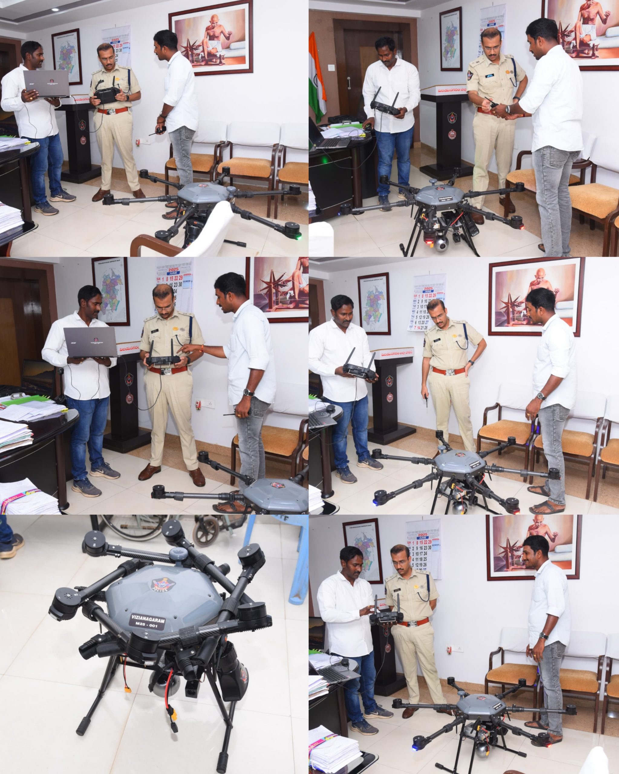 జాతర్లు, సభలు, సమావేశాల్లో నిఘాకు అత్యాధునిక డ్రోన్
