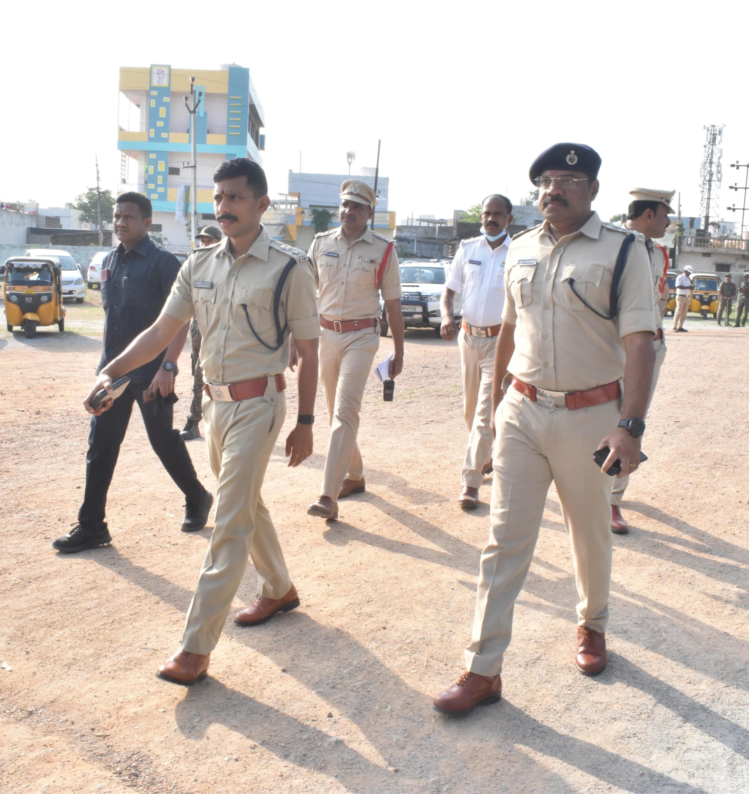 బక్రీద్ పండుగ సందర్భంగా బందోబస్తు