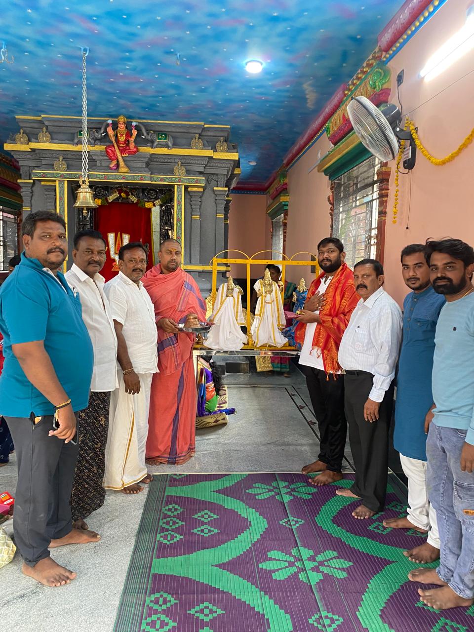 కోదండ రామస్వామి ఆలయానికి వితరణ