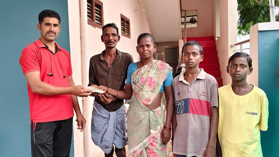 ఆపదలో ఆదుకున్న ఆపన్నహస్తం