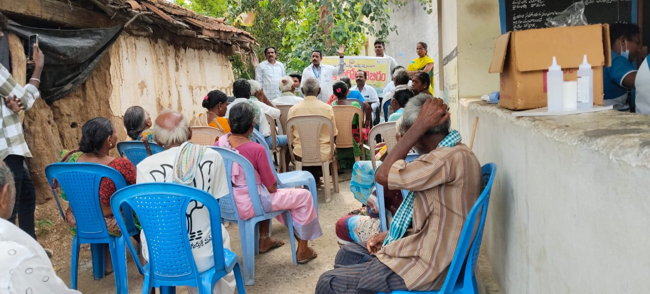 ప్రజ్వల్ సంస్థ ఆధ్వర్యంలో వసంతపూర్ గ్రామంలో మెడికవర్ మరియు లైన్స్ క్లబ్ వారి సహకారంతో ఉచిత