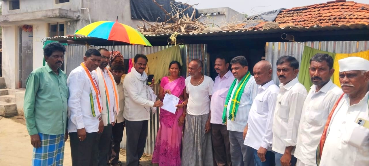 ప్రజాప్రభుత్వంలోఅర్హులైనప్రతి పేదవారికి ఇండ్లు ఇవ్వడం కాంగ్రెస్ ప్రభుత్వ లక్ష్యం డీసీసీ అధ్యక్షులు