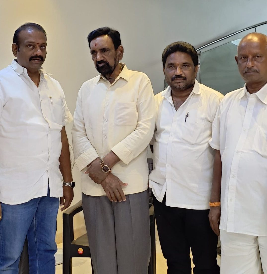 రాజ్యసభ సభ్యులు పాక సత్యనారాయణ వారిని మర్యాదపూర్వకంగా కలిసిన బిజెపి కోనసీమ నాయకులు