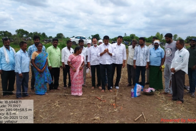 పలుఅభివృద్ధి కార్యక్రమాలలో పాల్గొన్న ఎంపీడీవో