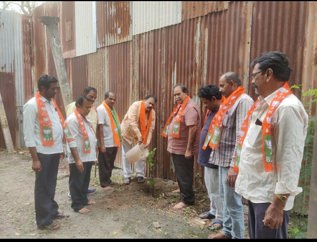 భారతీయ జనతా పార్టీ రాష్ట్ర ఓబిసి క్యాంప్ ఆఫీసు నందు జరిగిన పత్రిక సమావేశo
