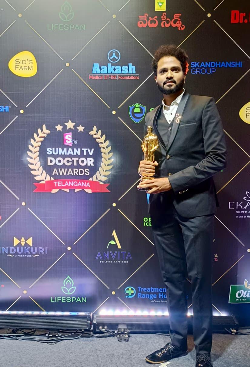 నాగార్జునసాగర్ కు చెందినడాక్టర్ గారపాటి కిషోర్ కు జీవితకాల సాఫల్య పురస్కారం