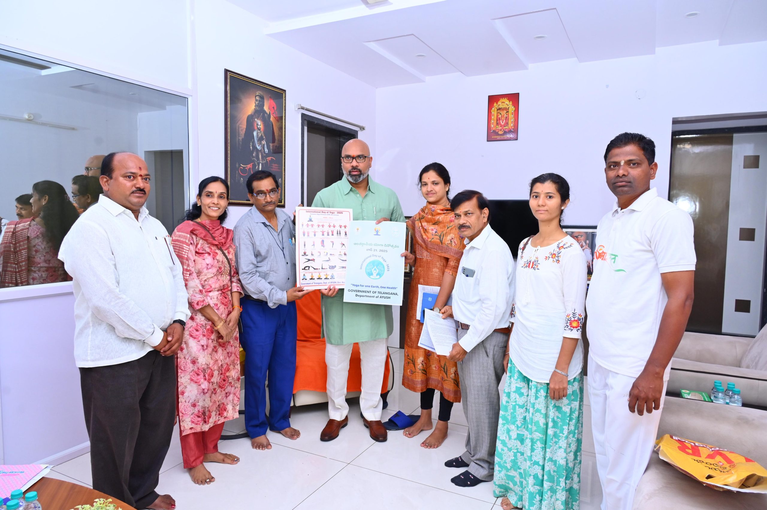 ఎంపీ అరవింద్ కు ఆహ్వాన పత్రిక..!
