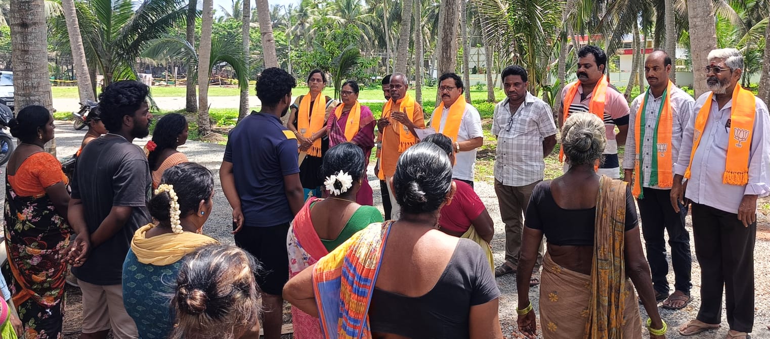 చెయ్యరు లో వి కసిత్ అమృత కల సంకల్ప సభ