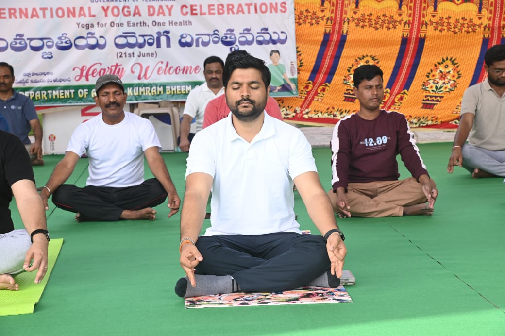 యోగా ద్వారా శారీరక మానసిక ప్రశాంతత