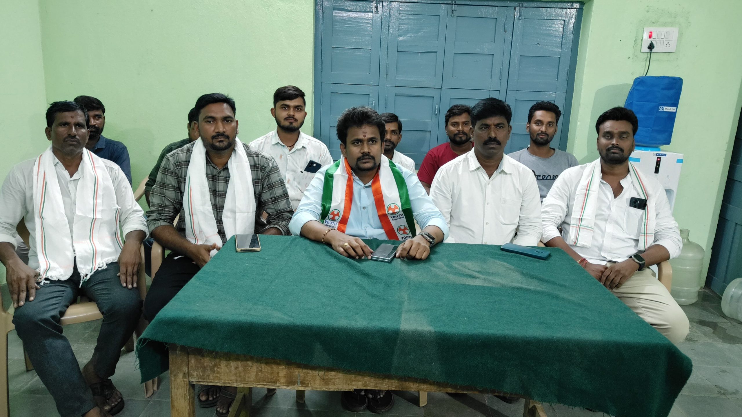 అభివృద్ధిని ఓరువ లేకనే కాంగ్రెస్ ప్రభుత్వం పై ఆరోపణలు… యువజన నాయకుడు విజయభాస్కర్ రెడ్డి.