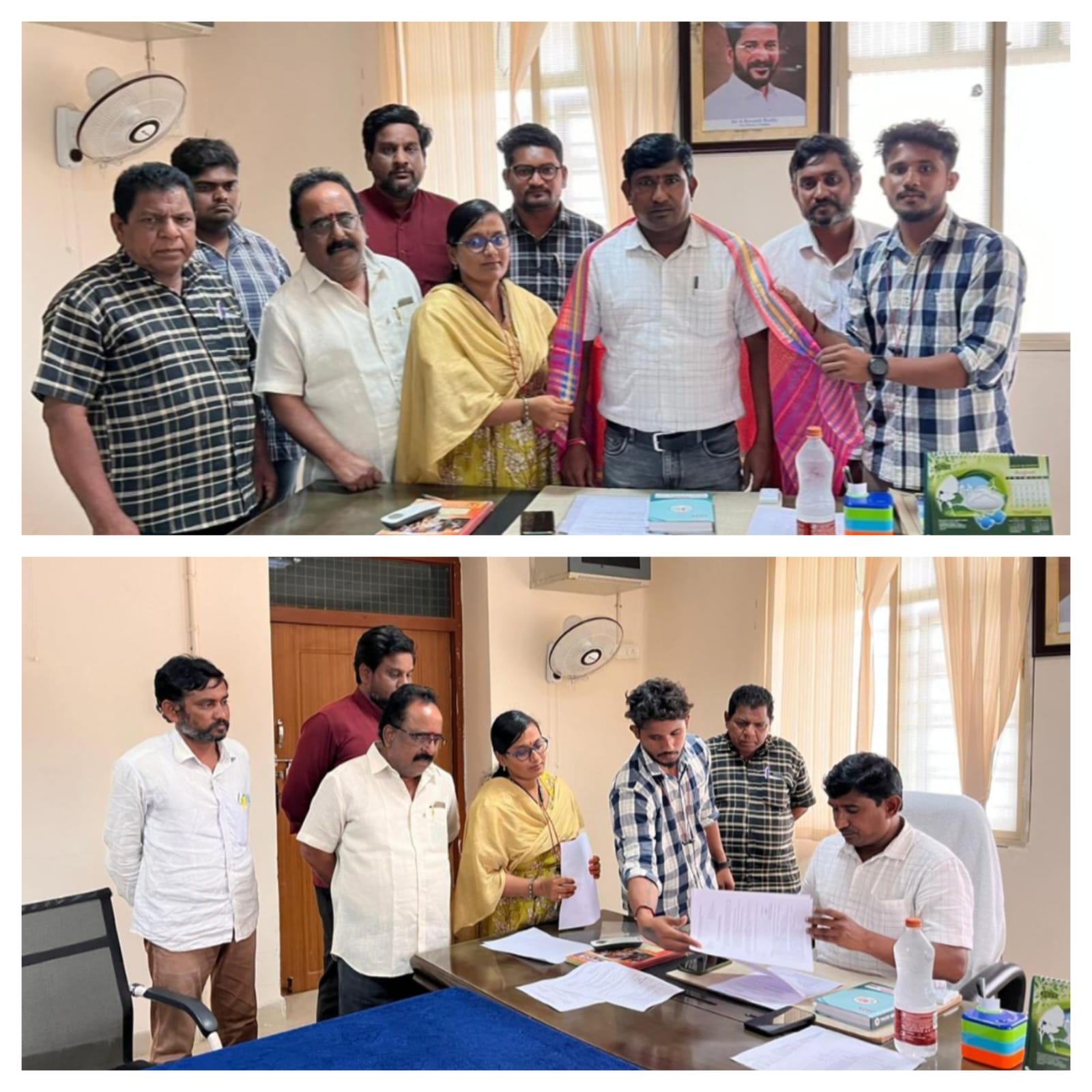 నందికొండ నూతన మున్సిపల్ కమిషనర్ గా పదవీ బాధ్యతలు స్వీకరించిన గురులింగం