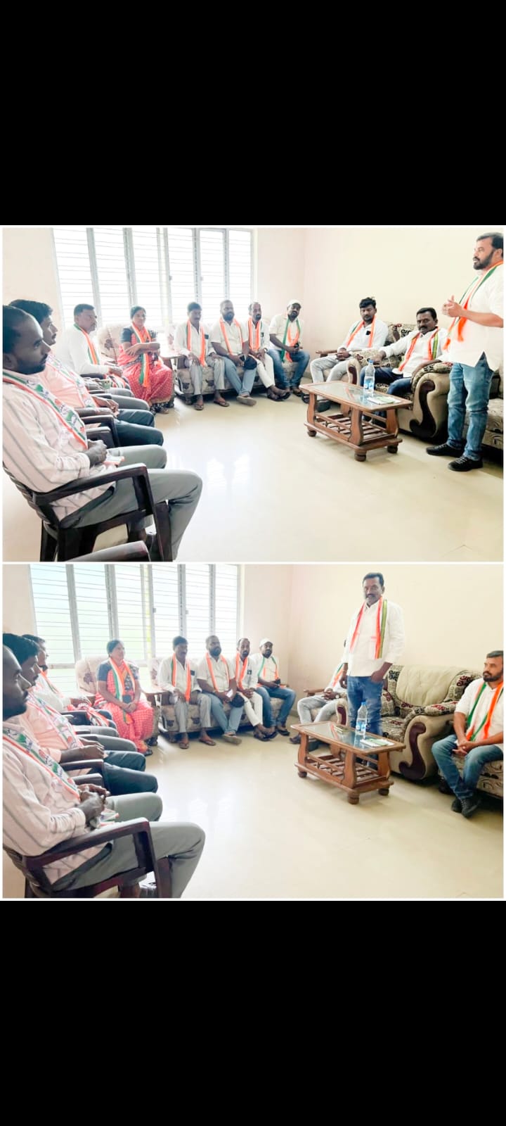 రేపు జులై 4న ఎల్ స్టేడియం లో జరిగే గ్రామ కాంగ్రెస్ పార్టీ అధ్యక్షుల సమ్మేళనం బహిరంగ సభను విజయవంతం చేయాలి