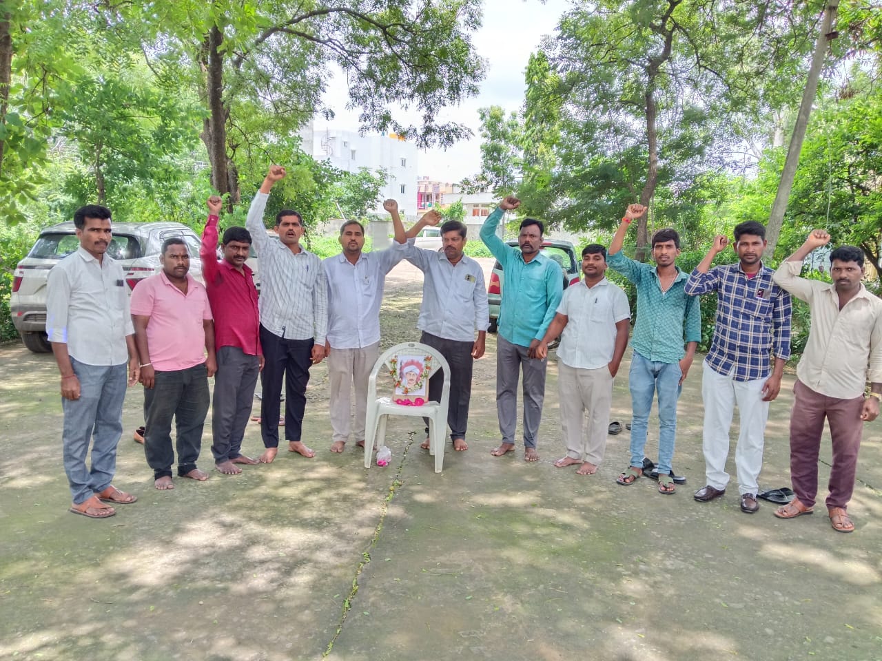 పరిగి లో ప్రజా సంఘాల ఆధ్వర్యంలో దొడ్డి కొమురయ్య వర్ధంతి కార్యక్రమం