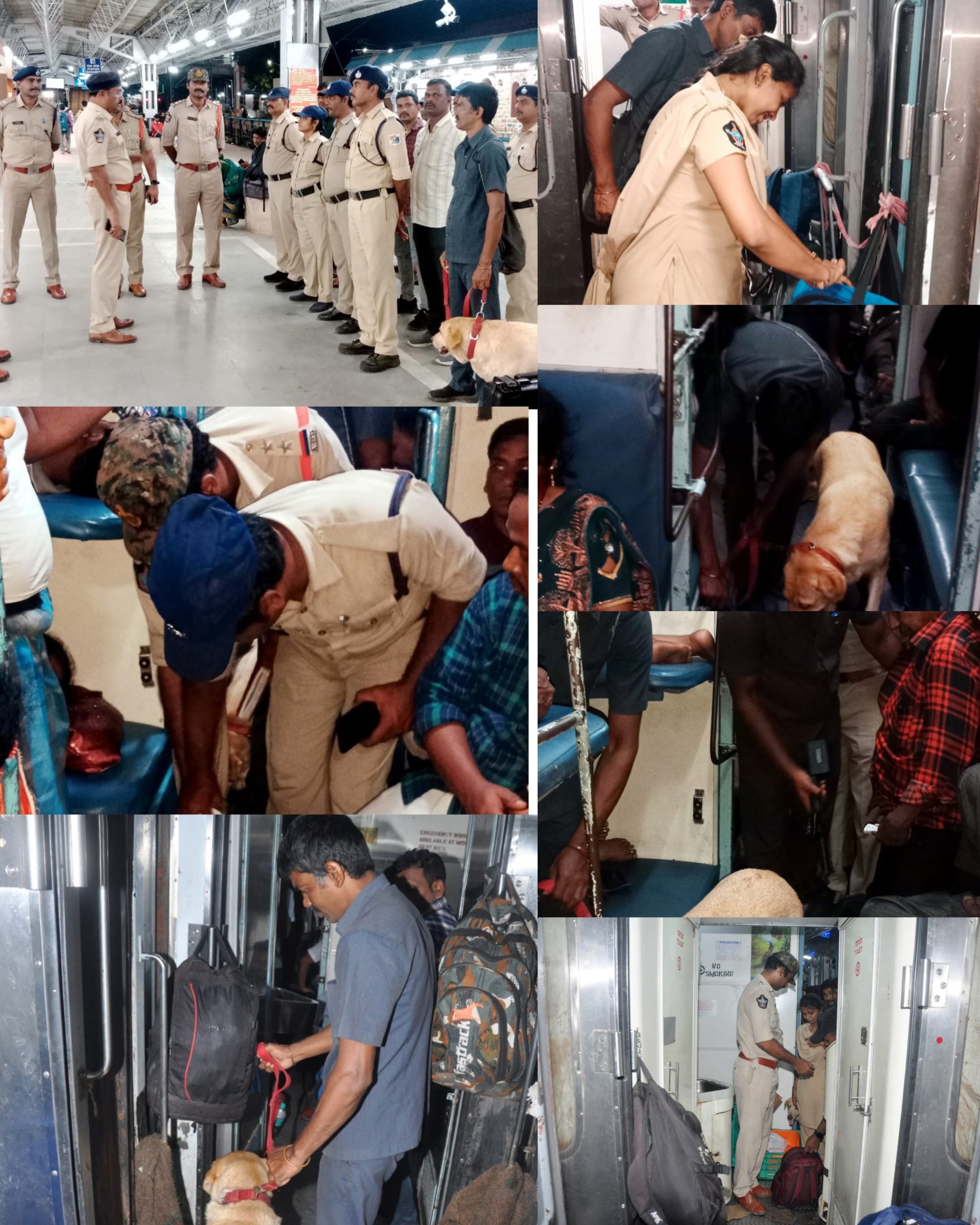 గంజాయి నియంత్రణే లక్ష్యంగా ఫలక్నుమా టైన్లో ఆకస్మిక తనిఖీలు