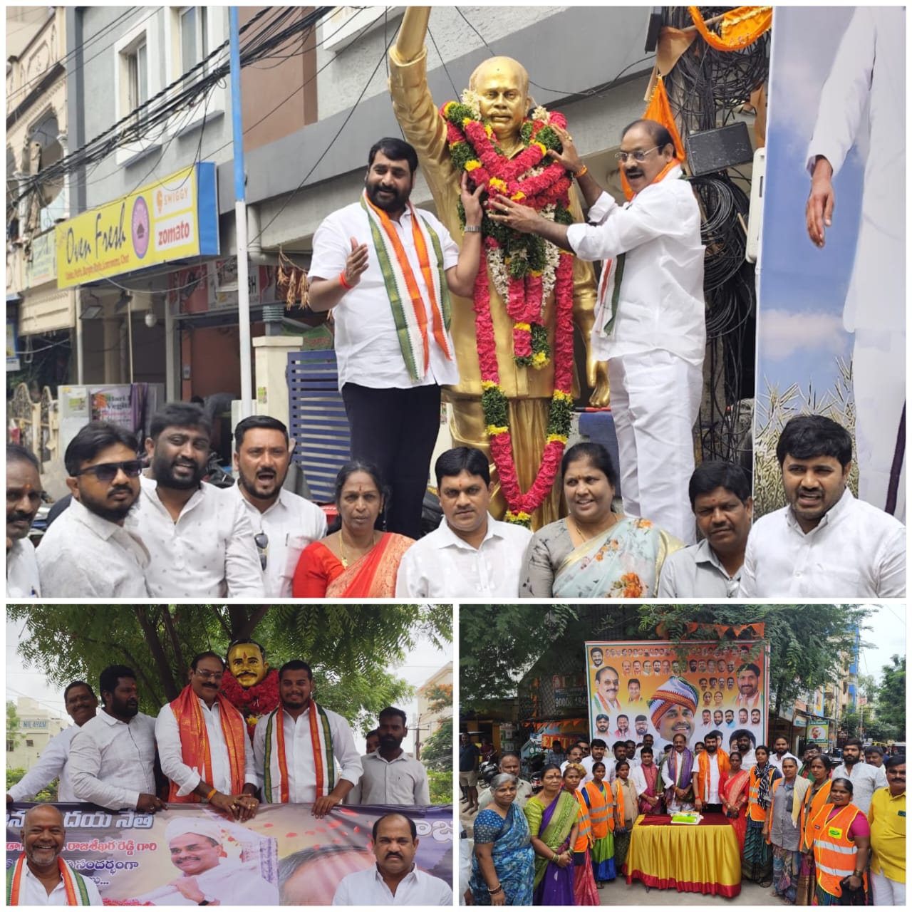 ఘనంగా వైయస్ రాజశేఖర్ రెడ్డి 76వ జయంతి వేడుకలు