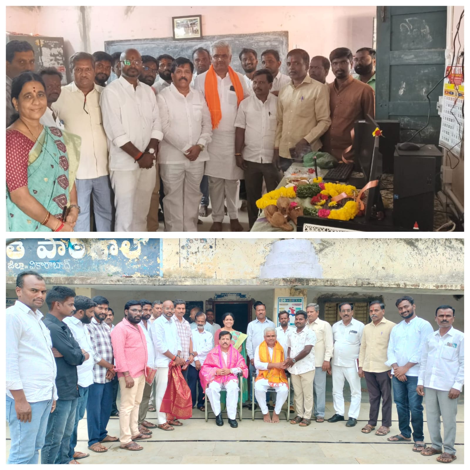 కంకల్ జిల్లా పరిషత్ ఉన్నత పాఠశాల మరియు ప్రాథమిక పాఠశాల ఆవరణలో సీసీ కెమెరాలు డొనేషన్ చేసిన బిజెపి జిల్లా నాయకులు కంకల్ రవీందర్.