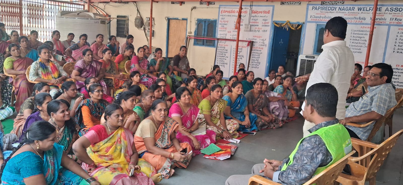 ఇందిరా మహిళ శక్తి పథకం ద్వారా మహిళలను కోటీశ్వరులు చేయాలి. చిట్టి రెడ్డి శ్రీధర్ రెడ్డి