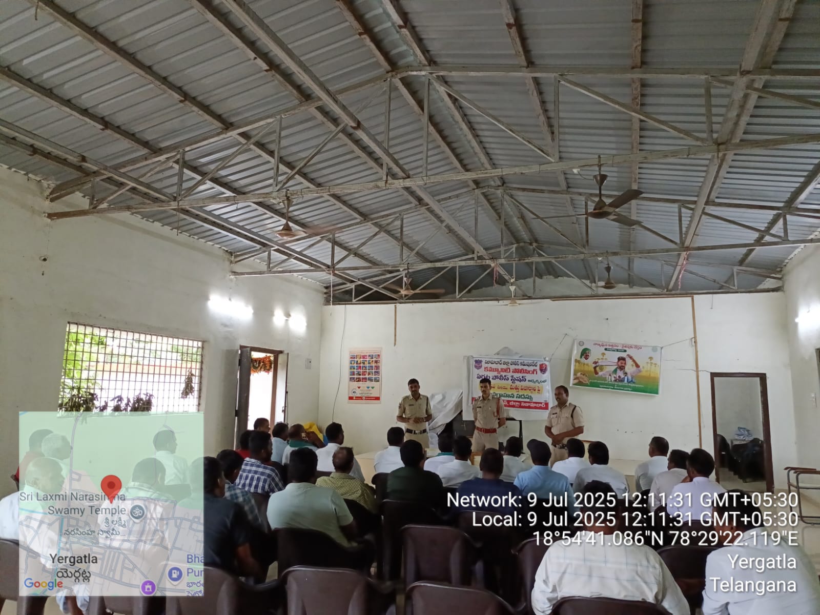 కేజ్విల్ ట్రాక్టర్లు రోడ్డుపైన నడిపినచో కఠిన చర్యలు తప్పవు-ఎస్సై రాజేశ్వర్