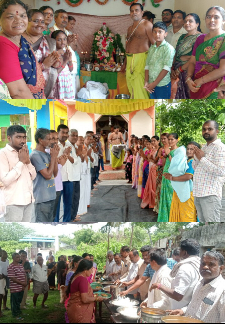….సాయిబాబా దేవాలయంలో గురు పౌర్ణమి ఉత్సవాలు.
