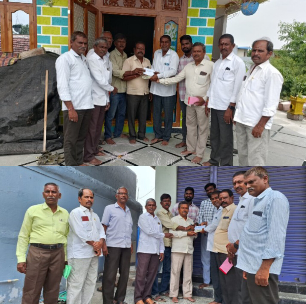 ..కొండా లక్ష్మణ్ బాపూజీ విగ్రహ ప్రతిష్ఠాపనకు విరాళాల సేకరణ.