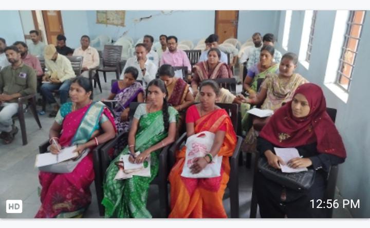 బూత్ స్థాయి అధికారులకు (బి ఎల్ ఓ) ఓటు నమోదు ప్రక్రియ పై శిక్షణ…..