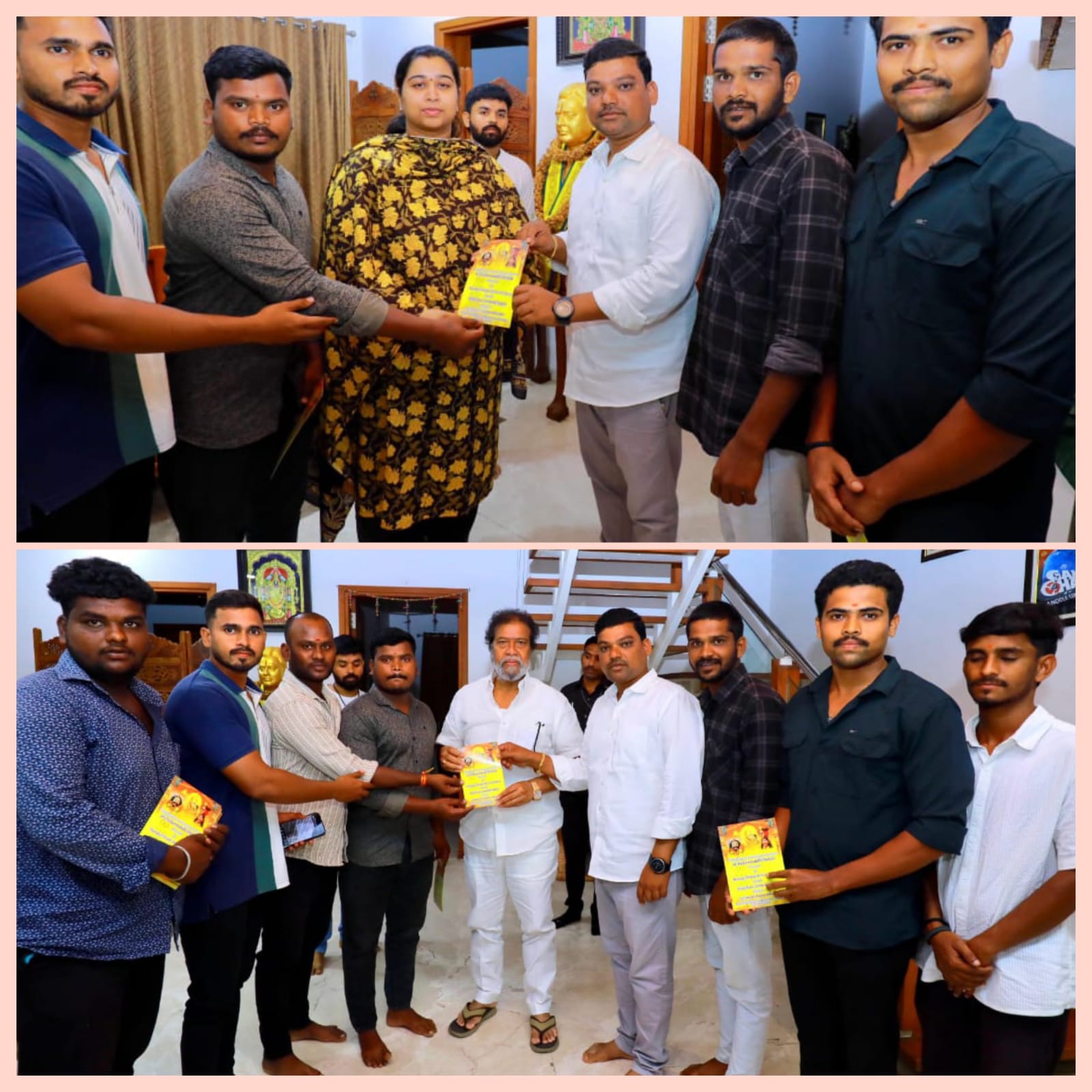 శ్రీ రాజరాజేశ్వర దేవాలయం నుండి శ్రీ మహంకాళి అమ్మవారి ఊరేగింపు
