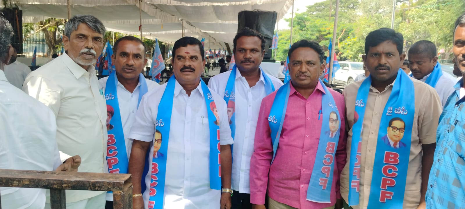 ఇందిరాపార్క్ ధర్నాలో చండ్రుగొండ మండల బీసీ నాయకులు