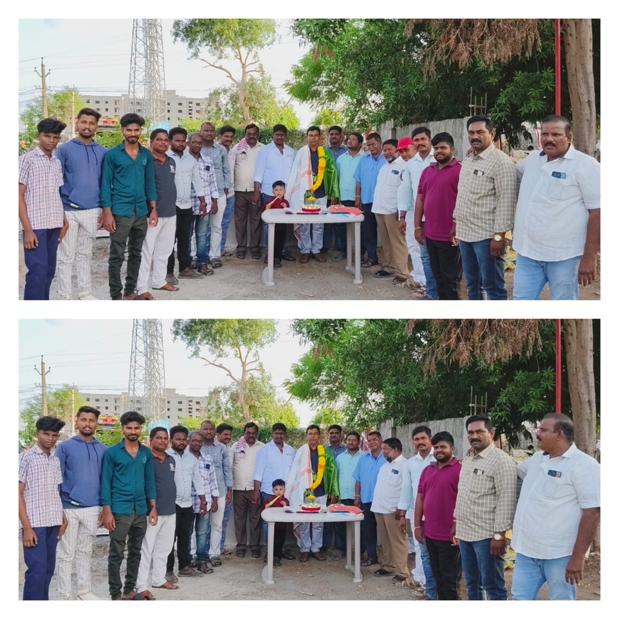 చిలకలూరిపేటలో బీ శ్రీను నాయక్ జన్మదిన వేడుకలు