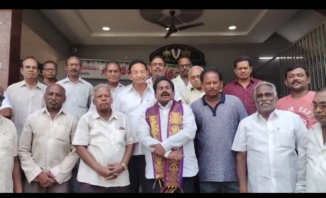 అమరావతిలో అమరజీవి పొట్టి శ్రీరాములు మోమోరియల్ ట్రస్టుకు స్థలం కేటాయింపు పై హర్షం వ్యక్తం చేసిన జగ్గంపేట ఆర్యవైశ్యులు