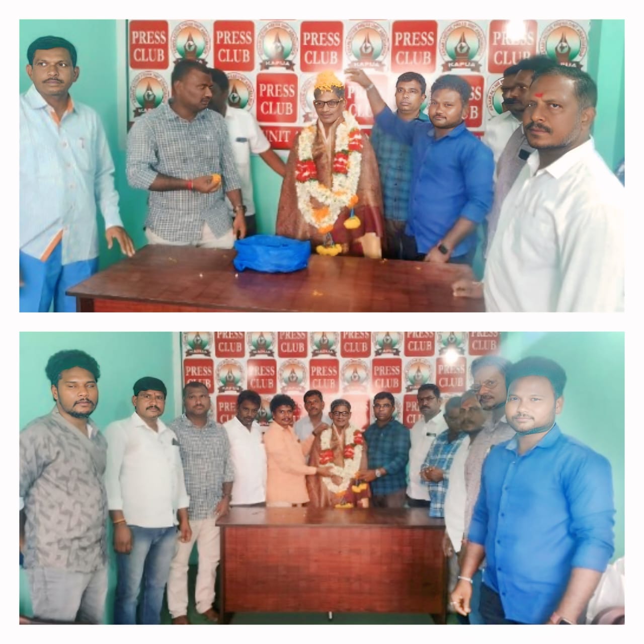 పల్నాడు జిల్లా భారతీయ జనతా పార్టీ ఉపాధ్యక్షు బాధ్యతలు స్వీకరించిన మల్లెల శివ నాగేశ్వరరావుకు ఘన సన్మానం