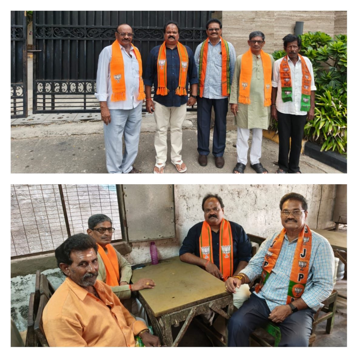 భారతీయ జనతా పార్టీ రాష్ట్ర అధ్యక్షులు పి వి ఎన్ మాధవ్ పల్నాడు జిల్లా పర్యటన సందర్భంగా జన సమీకరణ సమీక్షలు
