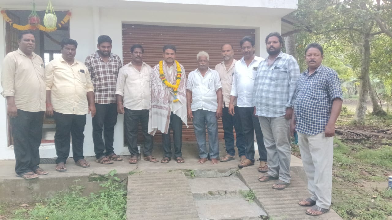 వెంట్రు సుధీర్ ని ఘనంగా సన్మానించిన కూటమ నాయకులు