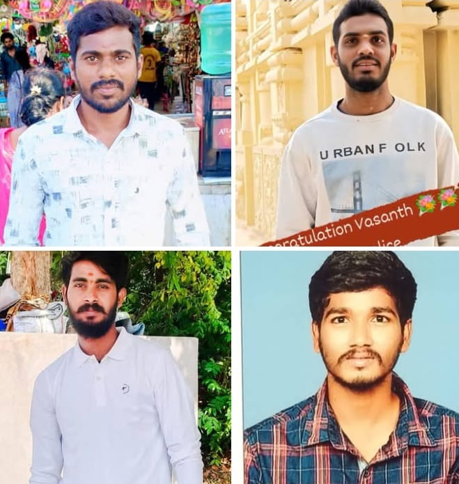 పూడిమడక మత్స్యకార యువకులు నలుగురుకానిస్టేబుళ్లగా ఎంపిక