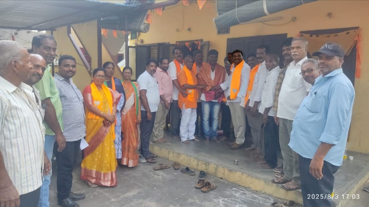 అయినవిల్లి మండల బీజేపీ అధ్యక్షులు గా వెంకటరమణ
