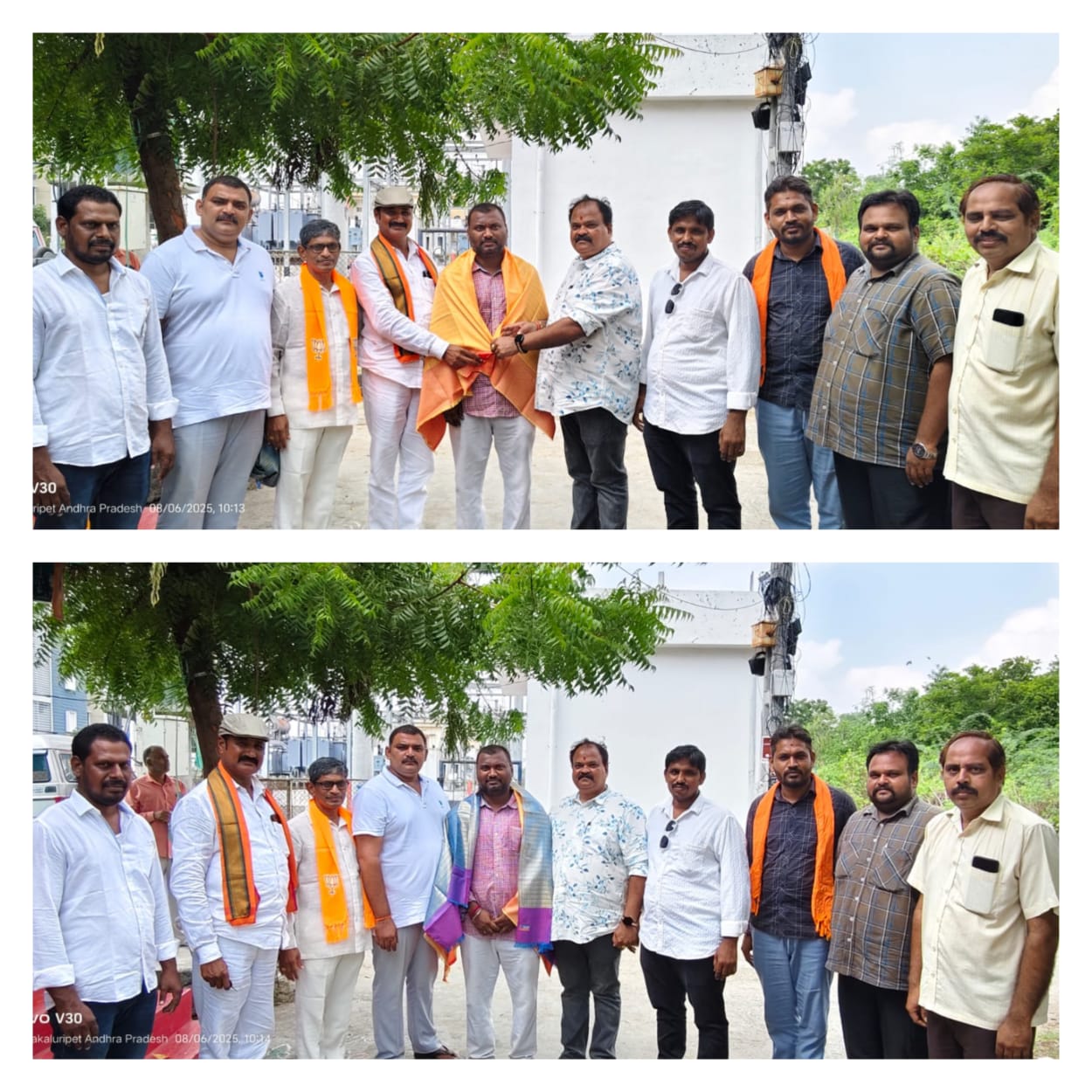 చిలకలూరిపేట భారతీయ జనతా పార్టీ పట్టణ శాఖ ఆధ్వర్యంలో నూతన చేరికలు