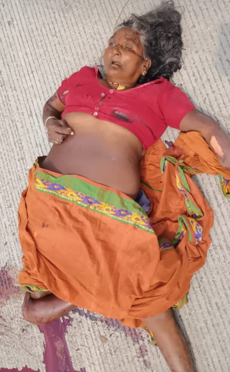 కారు ఢీకొని మహిళ మృతి