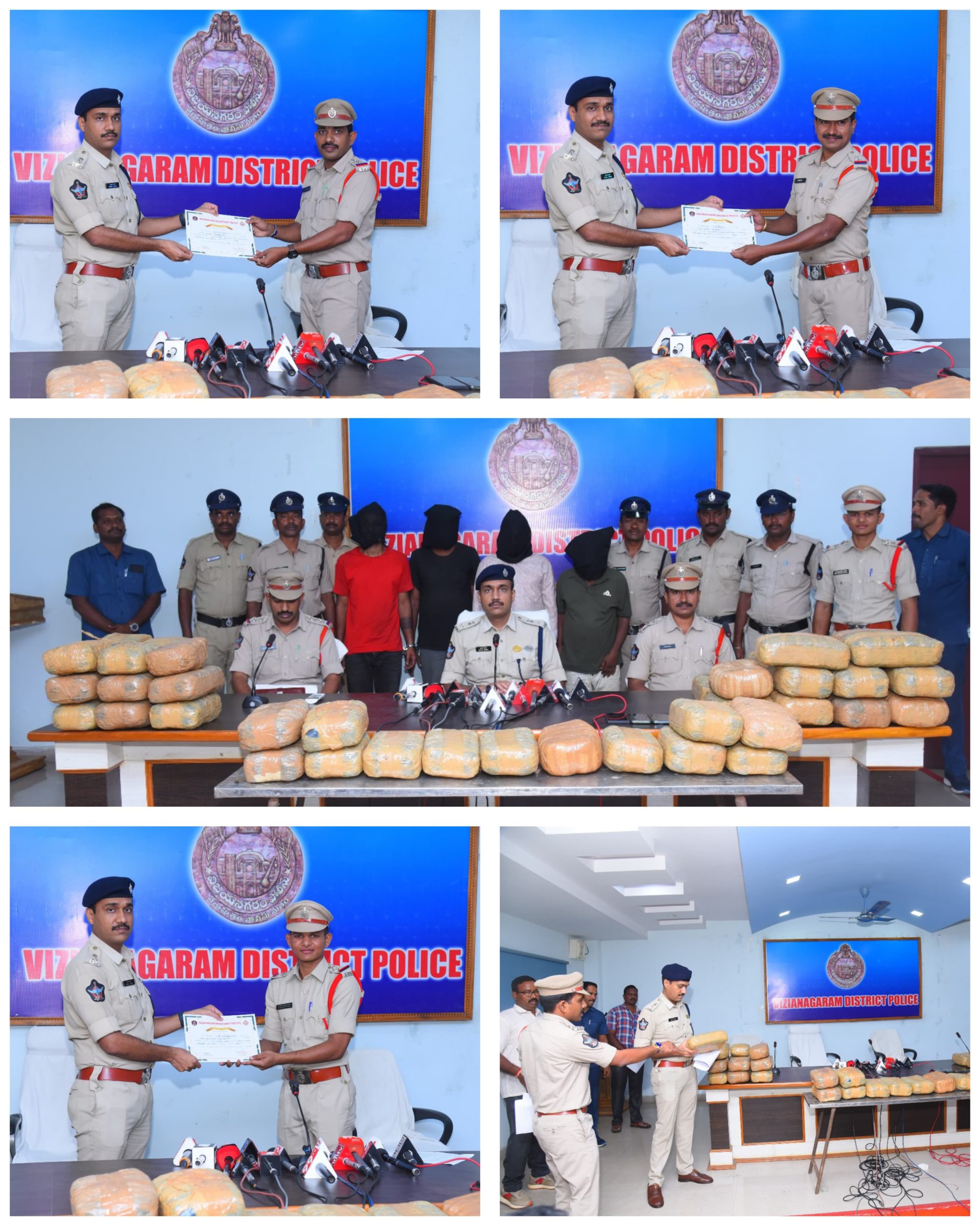 ఒడిస్సా నుండి తమిళనాడుకు గంజాయిని తరలిస్తుండగా పట్టుబడ్డారు