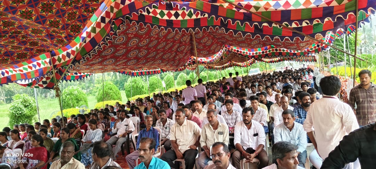 డి.ఎస్.పి టి ఎస్ ఆర్ కె ప్రసాద్ సమక్షంలో శ్రీనివాస్ కాలేజీలో డ్రగ్స్ పై అవగాహన సదస్సు
