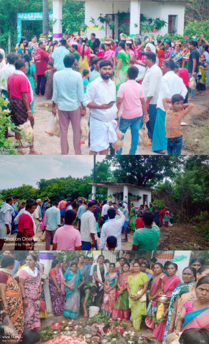 ఘనంగా పోచమ్మ తల్లి బోనాల పండుగ