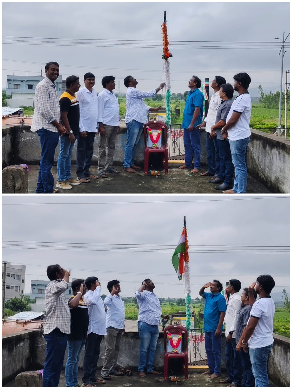 సీనియర్స్ ప్రెస్ క్లబ్ అధ్వర్యంలో స్వాతంత్ర దినోత్సవ వేడుకలు