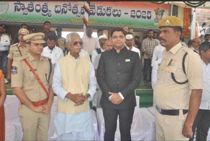 కానిస్టేబుల్ వెంకట్రావు పటేల్ కు ఉత్తమ సేవా పథకం అవార్డు