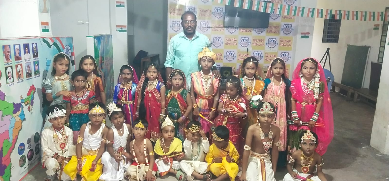 నలంద విద్యాలయంలో శ్రీకృష్ణాష్టమి వేడుకలు