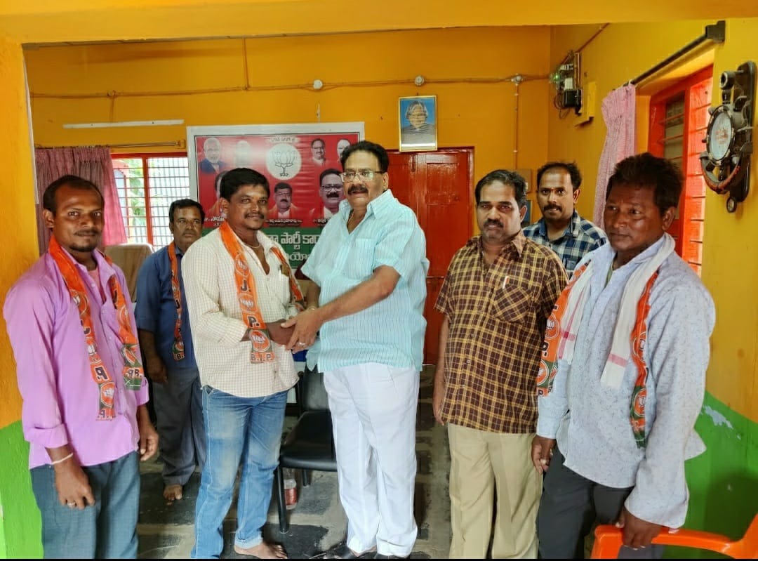 భారతీయ జనతా పార్టీ ఆఫీసు నందు జరిగిన పత్రిక సమావేశం