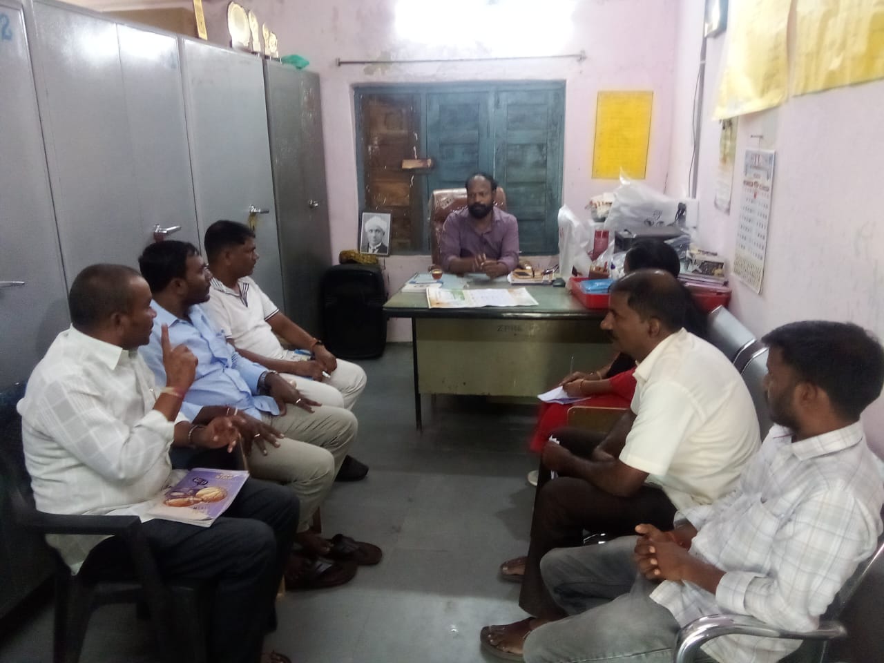 మండల స్థాయి క్రీడల నిర్వాహన సన్నాక సమావేశం