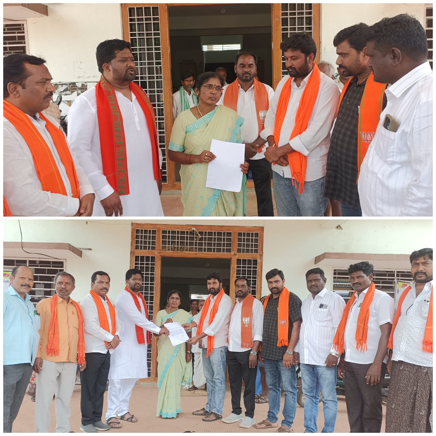 ప్రజా సమస్యలపై గళం విప్పిన రుద్రూర్ బిజెపి.