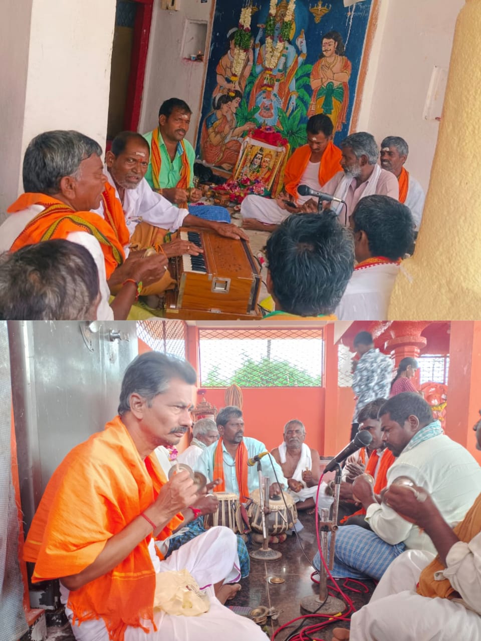 శ్రీ రామలింగేశ్వర స్వామి ఆలయంలో సప్తభజన కార్యక్రమం