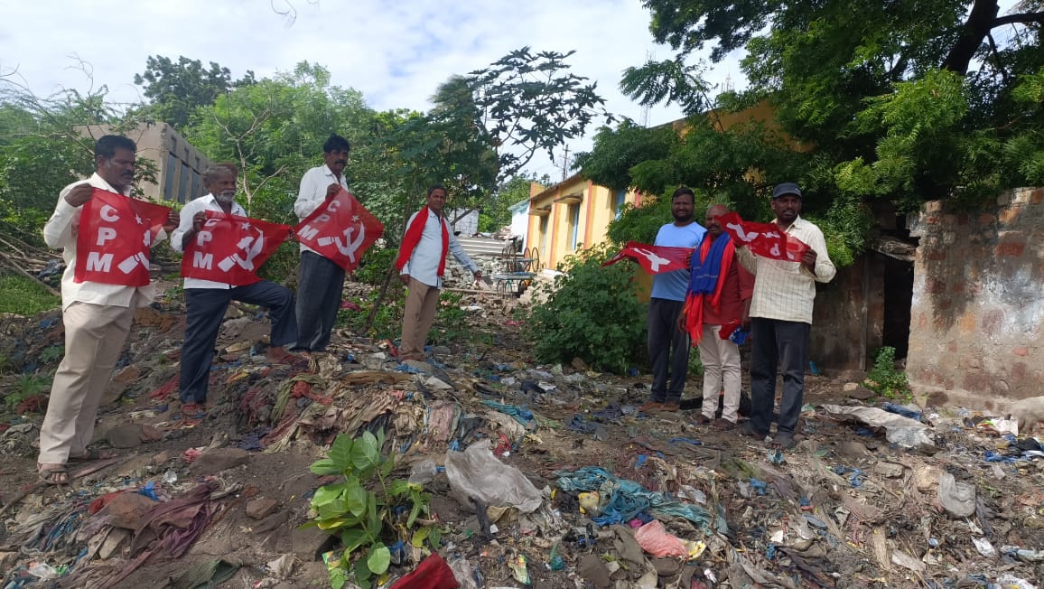 నందికొండ మున్సిపాలిటీలో స్థానిక సమస్యలపై సిపిఎం పార్టీ ఆధ్వర్యంలో సర్వే