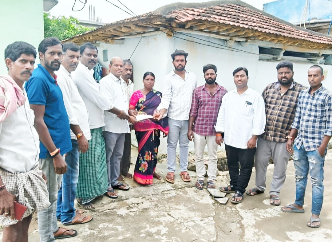 ఎంపీ మాధవనేని రఘునందన్ రావు ఆదేశాల మేరకు సీఎం రిలీఫ్ ఫండ్ చెక్ అందజేయడం జరిగింది