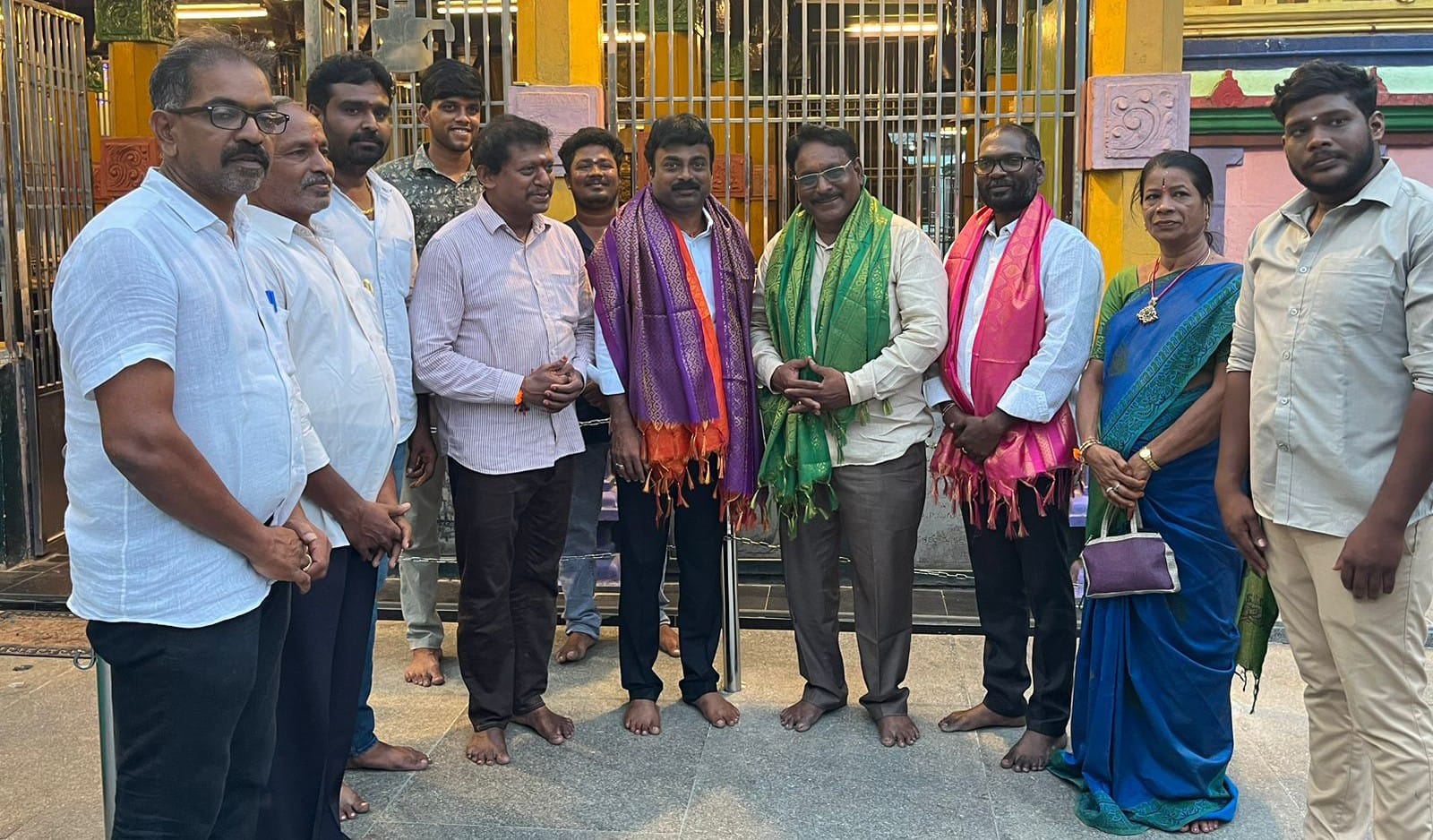 శ్రీ గంగా పార్వతీ నాగేశ్వర స్వామి వారిని దర్శించుకున్న బిజెపి తిరుపతి జిల్లా ప్రధాన కార్యదర్శి వర ప్రసాద్ మరియు తిరుపతి ఇంచార్జ్ నాగముని